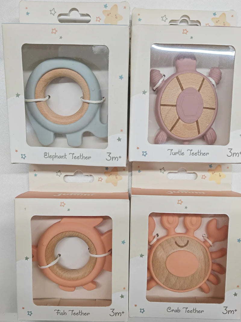 Turtle Teething Ring