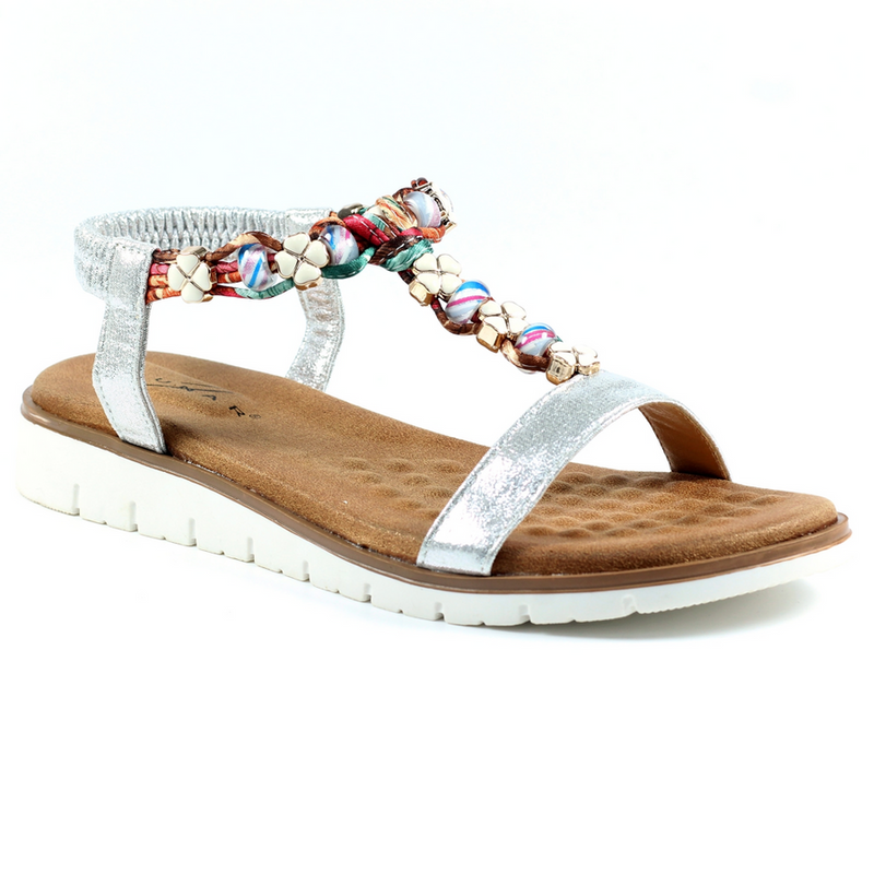 Tempo Sandal Silver