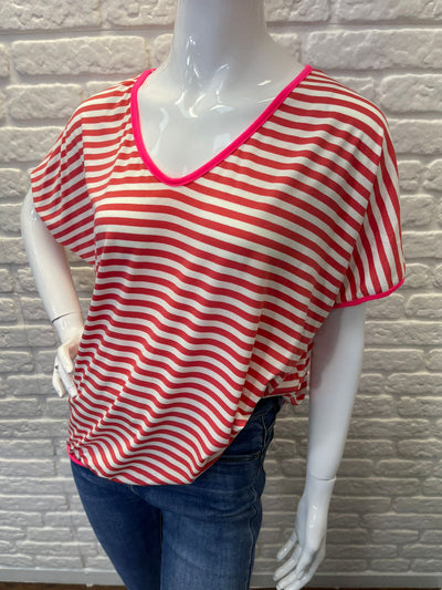 Joanne Stripe T Shirt - More Colours Available