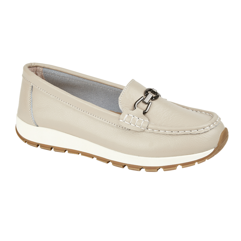 Ipanema Leather Shoe Stone