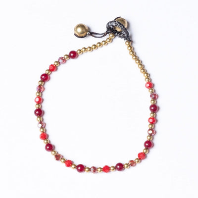 Brass Crystal Healing Bracelets - More Designs Available