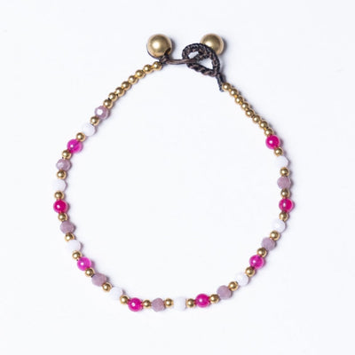 Brass Crystal Healing Bracelets - More Designs Available