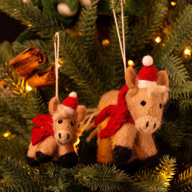 Christmas Mini Pony Decoration