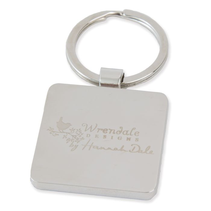 Just Bee-cause Bee Keyring