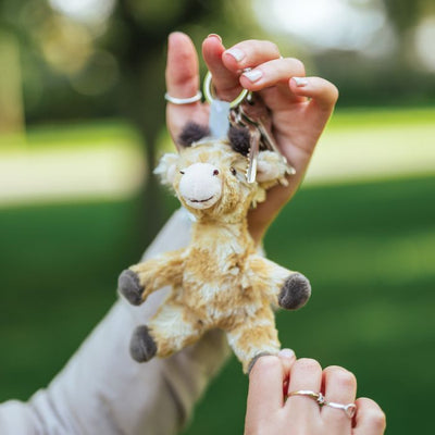 'Camilla' Giraffe Plush Keyring