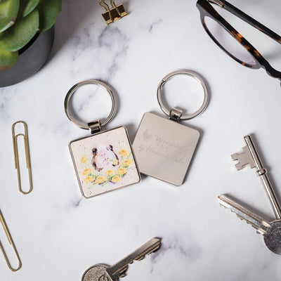 'Dandy Day' Guinea Pig Keyring
