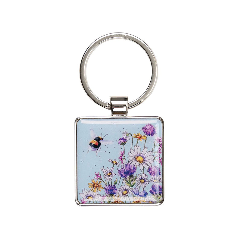 Just Bee-cause Bee Keyring