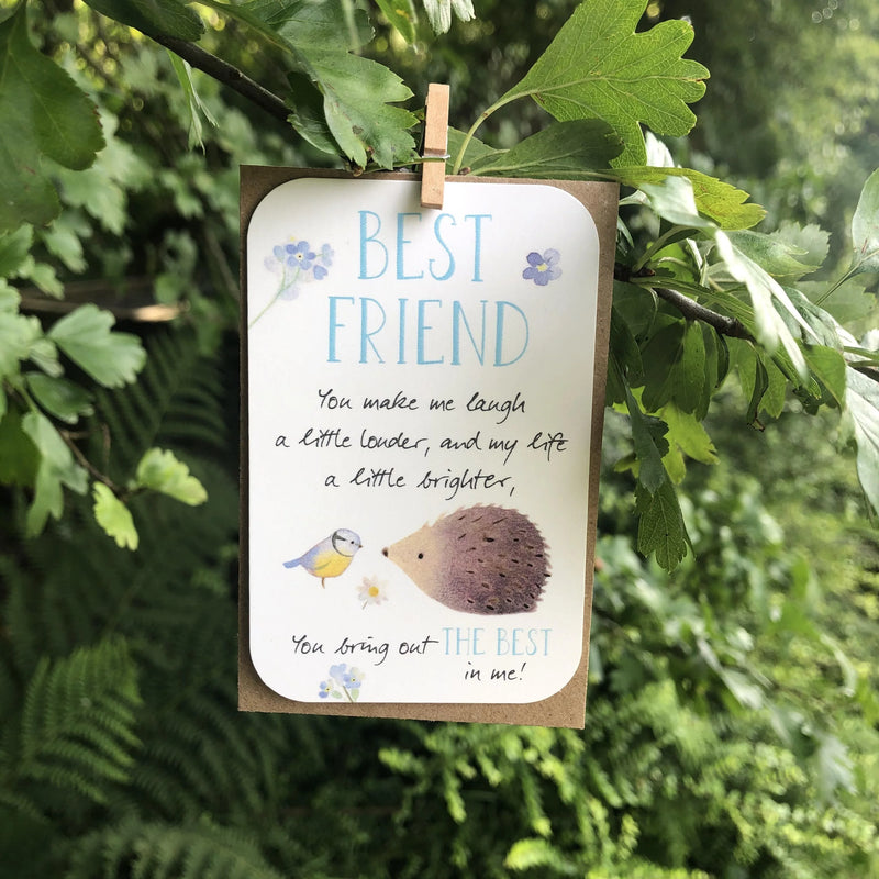 Best Friend Keepsake Card
