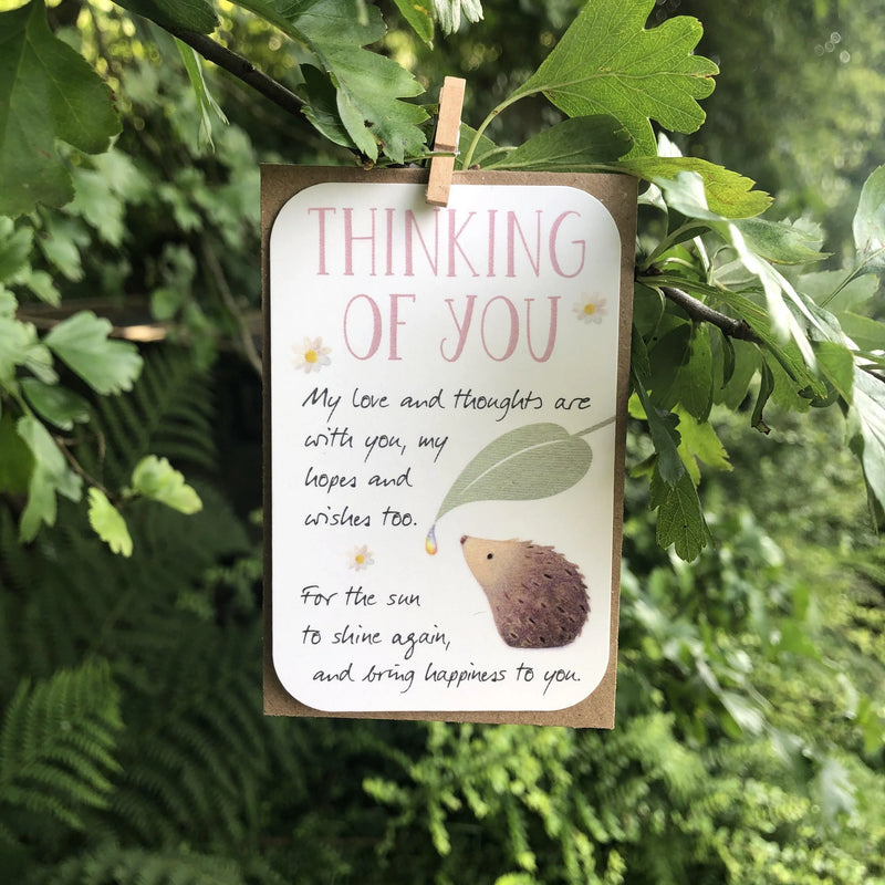 Thinking Of You Keepsake Card