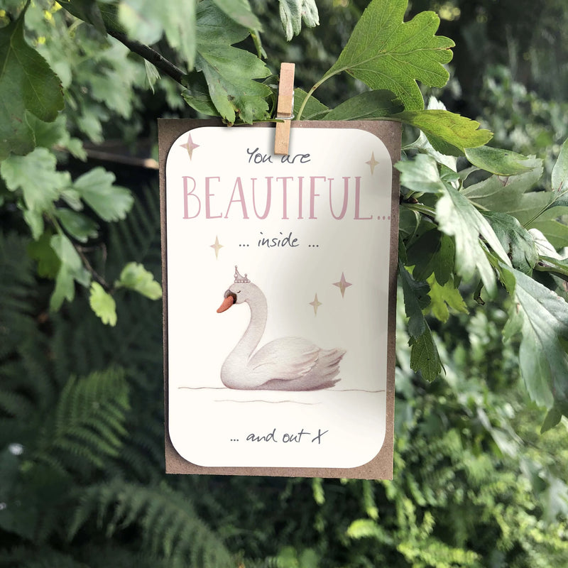 Beautiful Inside Keepsake Card