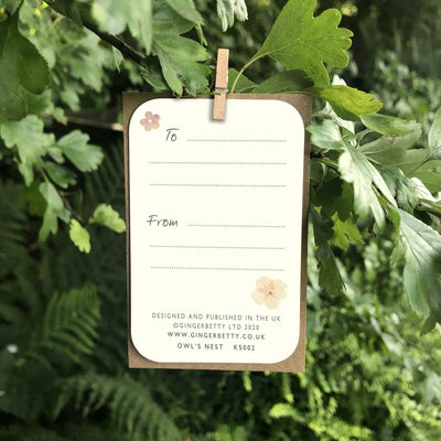 Here For You Keepsake Card