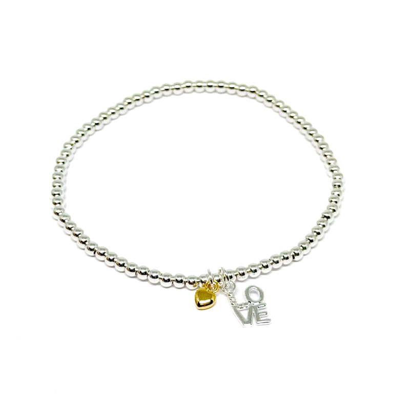 Laurelle Love Bracelet Gold