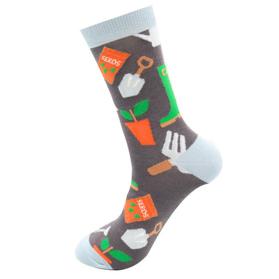 Gardening Gear Charcoal Bamboo Socks