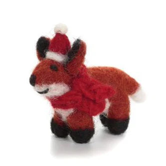 Christmas Mini Fox Decoration
