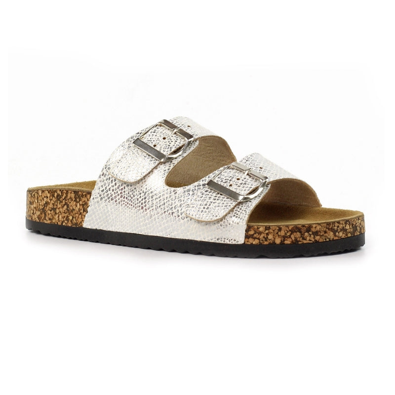 Mykonos Silver Sandal