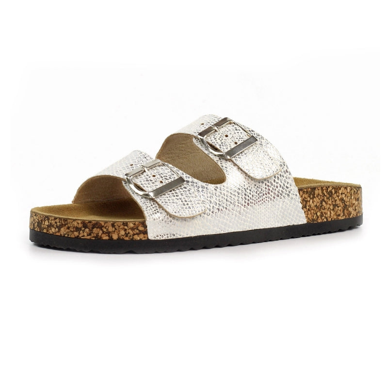 Mykonos Silver Sandal