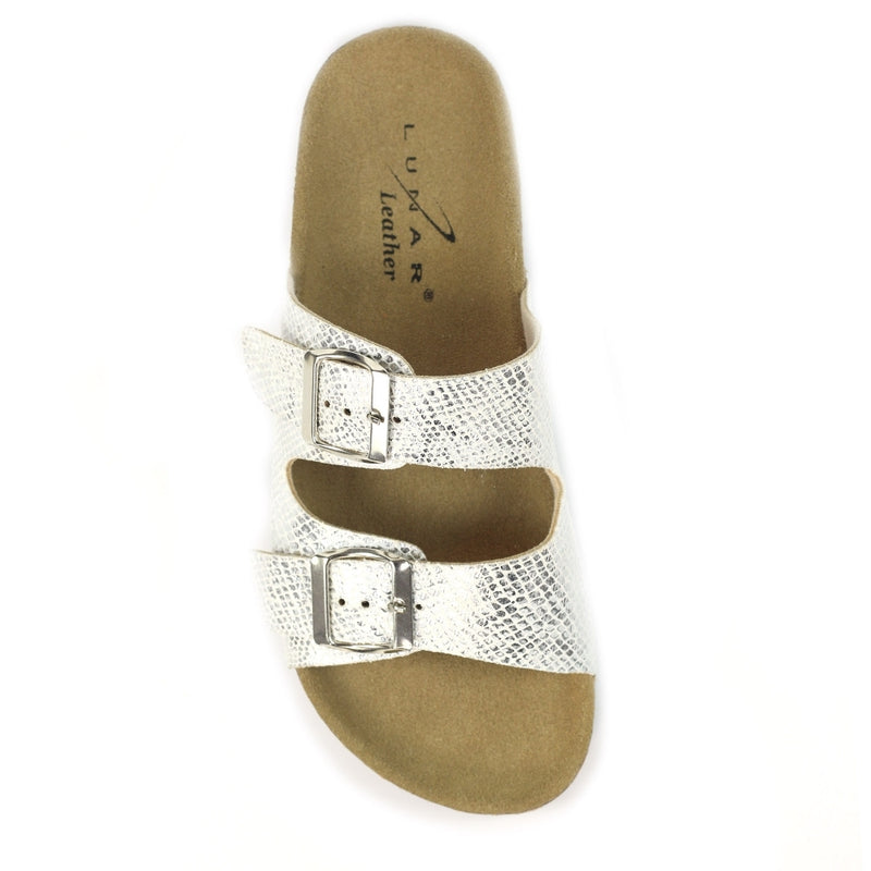 Mykonos Silver Sandal