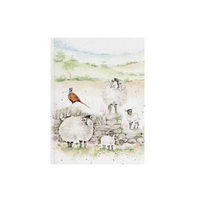 'New Pastures' Sheep A6 Notebook