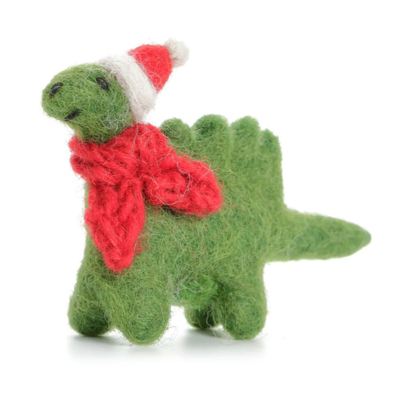 Christmas Mini Diplodocus Decoration