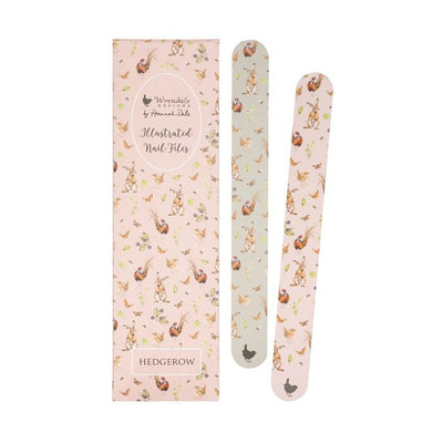 'Hedgerow' Country Animal Nail File Set
