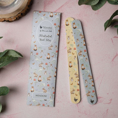 'Meadow' Rabbit & Fox Nail File Set