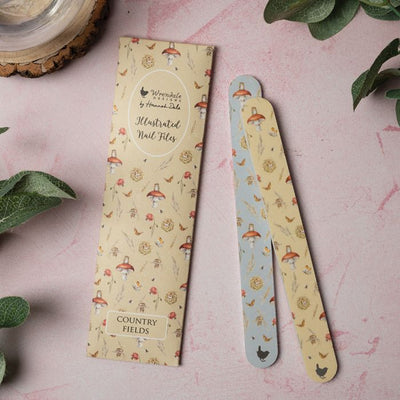 'Country Fields' Mouse Nail File Set