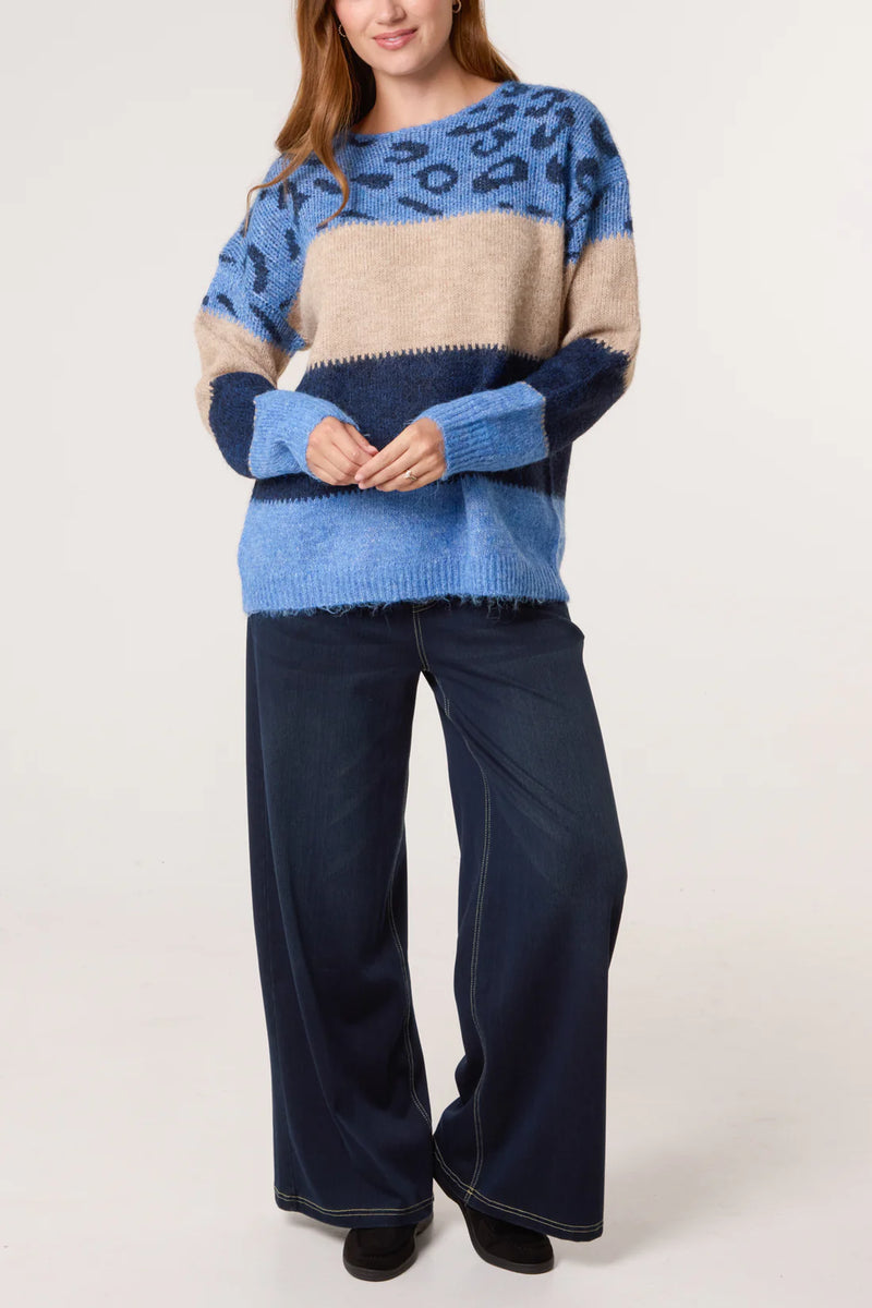 Luna Animal Knit Jumper - More Sizes & Colour Available