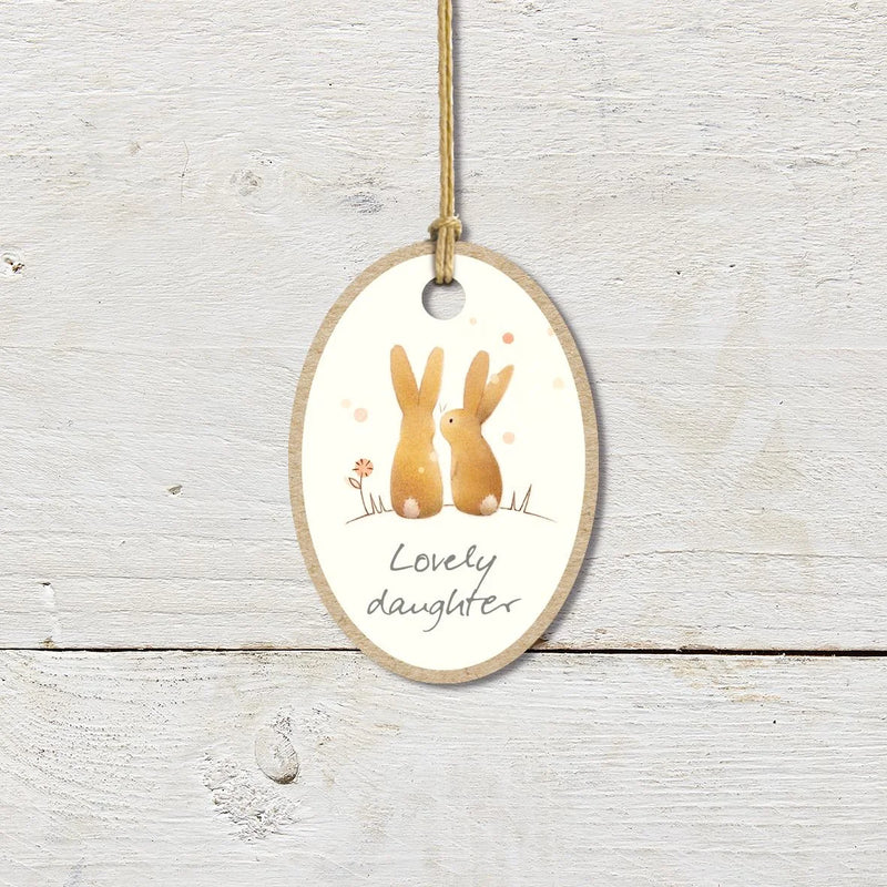 Lovely Daughter Wooden Plaque