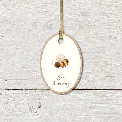 Bee Amazing Wooden Plaque