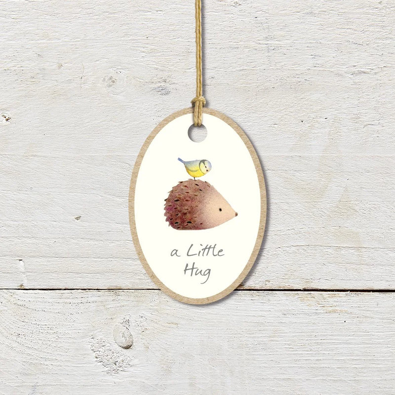 A Little Hug Wooden Plaque