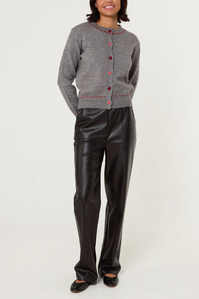 Sadie Heart Cardigan - More Sizes Available