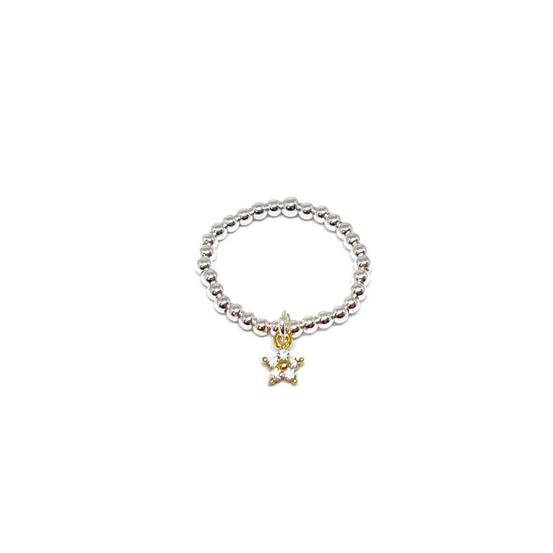Rachel Gold Star Charm Ring