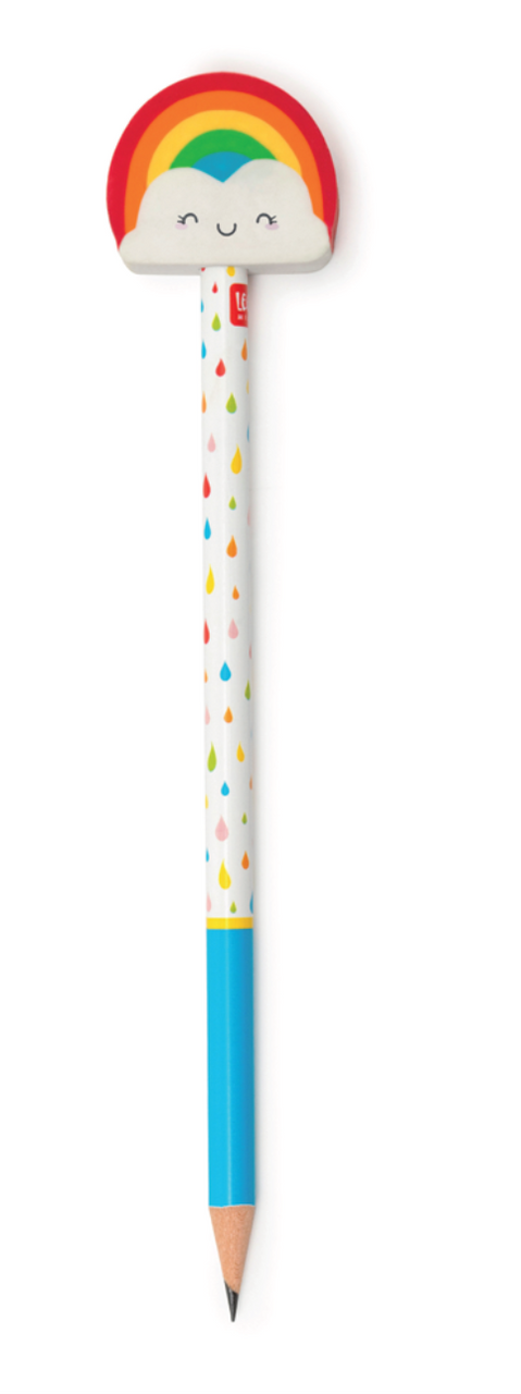 Rainbow Pencil With Eraser