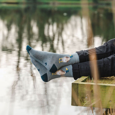 'Guard Duck' Men's Bamboo Socks