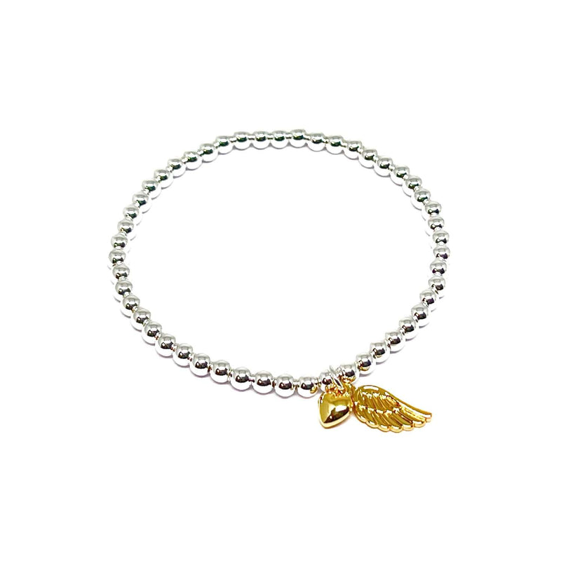 Sophia Angel Wing Gold Bracelet