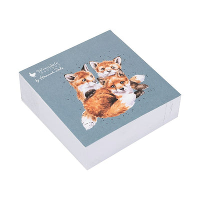 'Snug As A Cub' Fox Sticky Notes