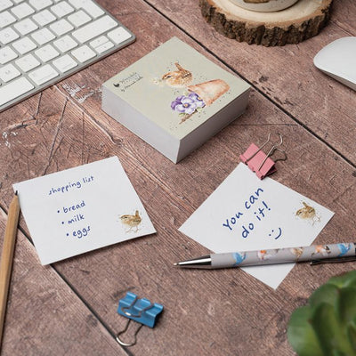 'Pottering Around' Wren Sticky Notes