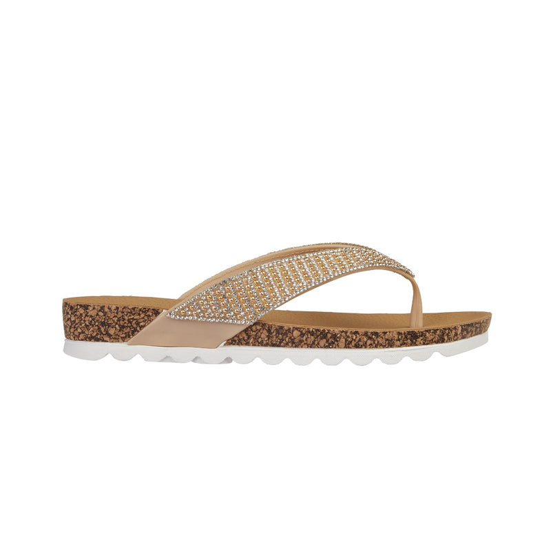 Sunset Gold Flip Flop