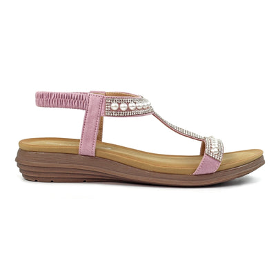Tancy Lilac Pearl Sandal