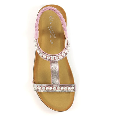 Tancy Lilac Pearl Sandal