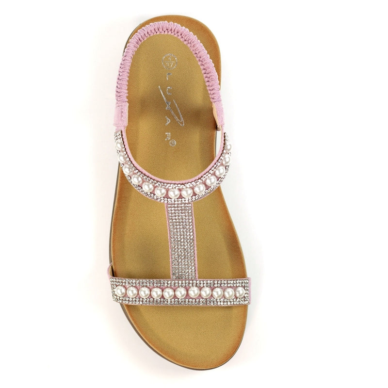 Tancy Lilac Pearl Sandal