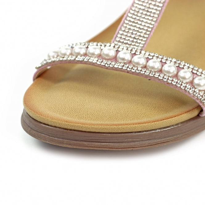 Tancy Lilac Pearl Sandal