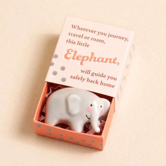 Elephant Matchbox Token