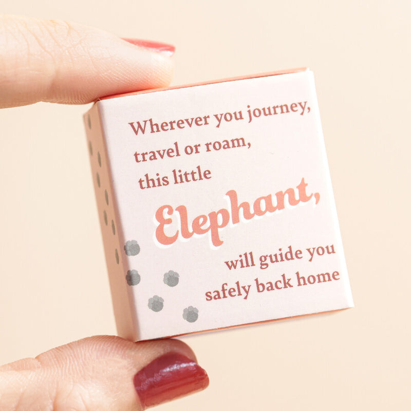 Elephant Matchbox Token