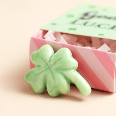 Good Luck Clover Matchbox Token
