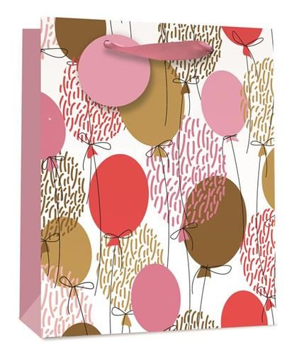 Pink Balloon Medium Gift Bag