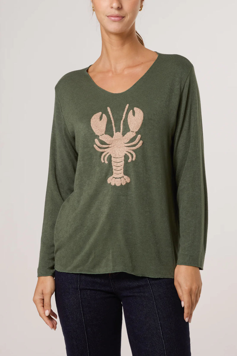 Lobster Soft Knit Jumper - More Colours Available