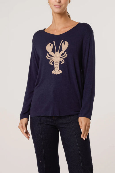 Lobster Soft Knit Jumper - More Colours Available
