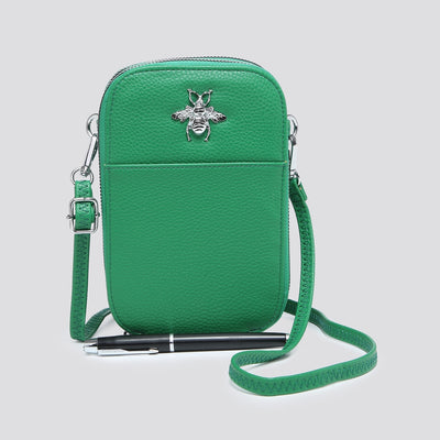 Green Bee Crossbody Bag