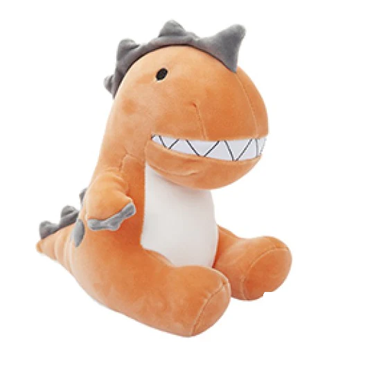 Orange T-Rex Oh So Soft Toy
